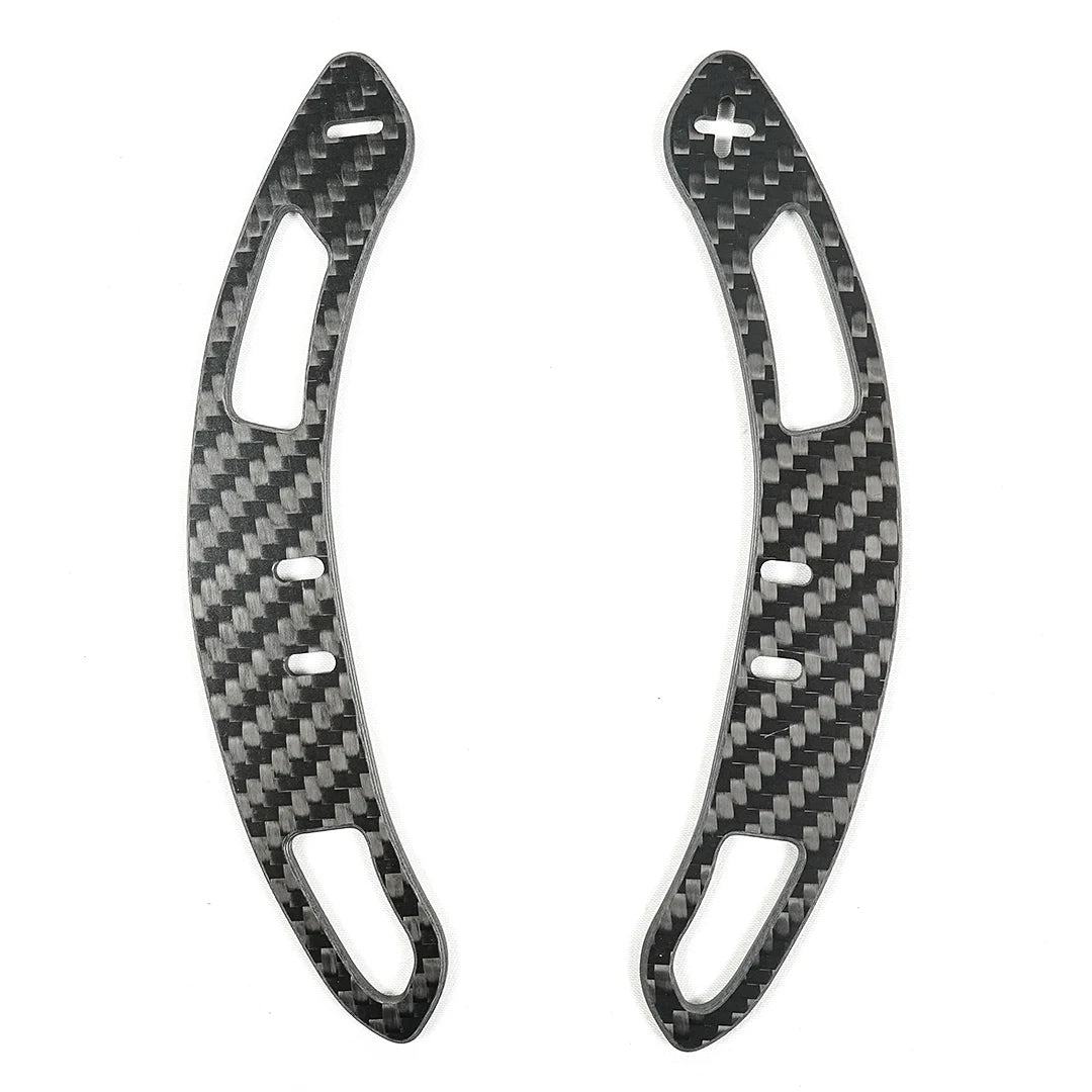 Magnetic Carbon Fiber Steering Wheel Paddle Shifter Extensions – High-Performance Shift Retrofit