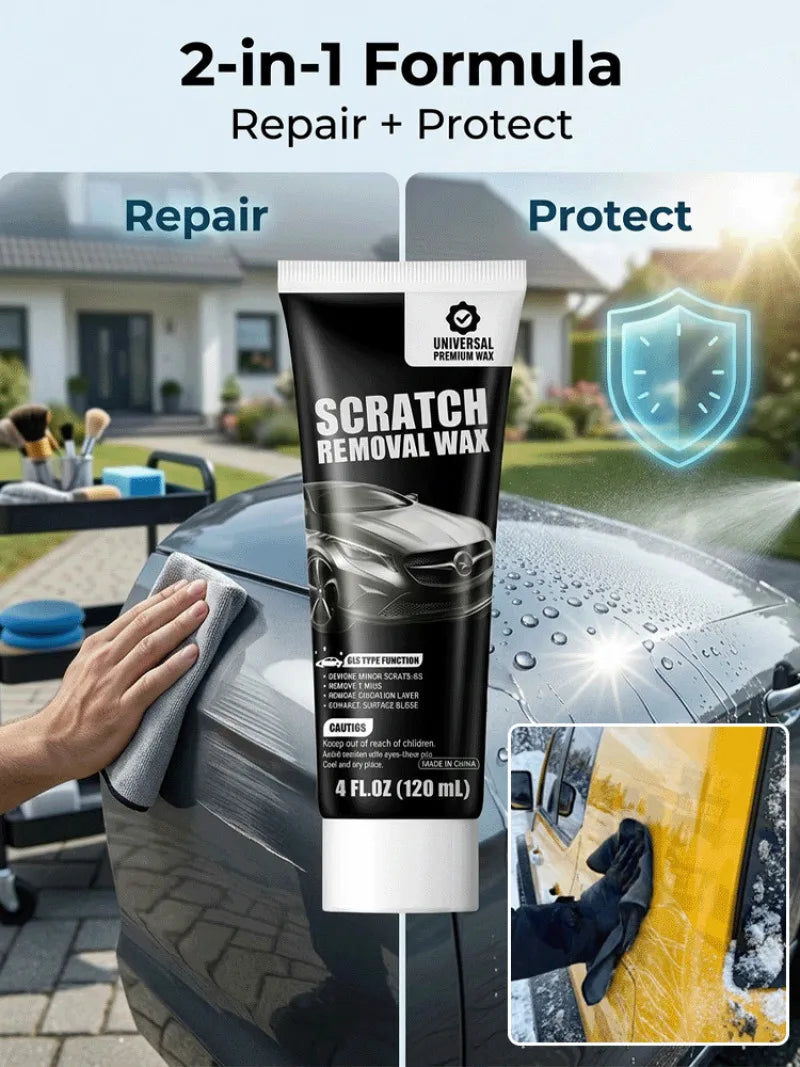 Car Scratch Repair Kit Professional Paint Care Deep Wax Restoration Set