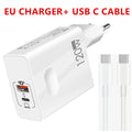 120W Fast Charger with USB Type-C PD Cable – Ultra-Speed Power Adapter