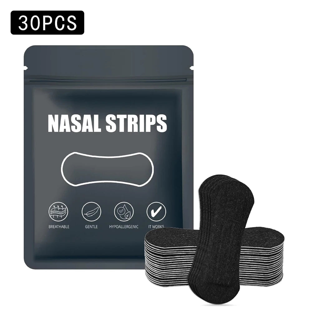 Anti-Snoring Nasal Strips | Physical Expansion Nose Patches for Better Breathing & Sleep