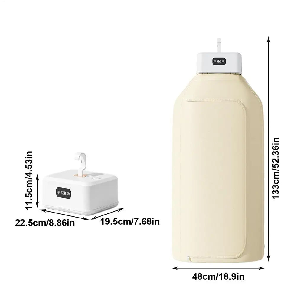 Portable Electric Clothes Dryer Space Saving Folding Laundry Drying Stand