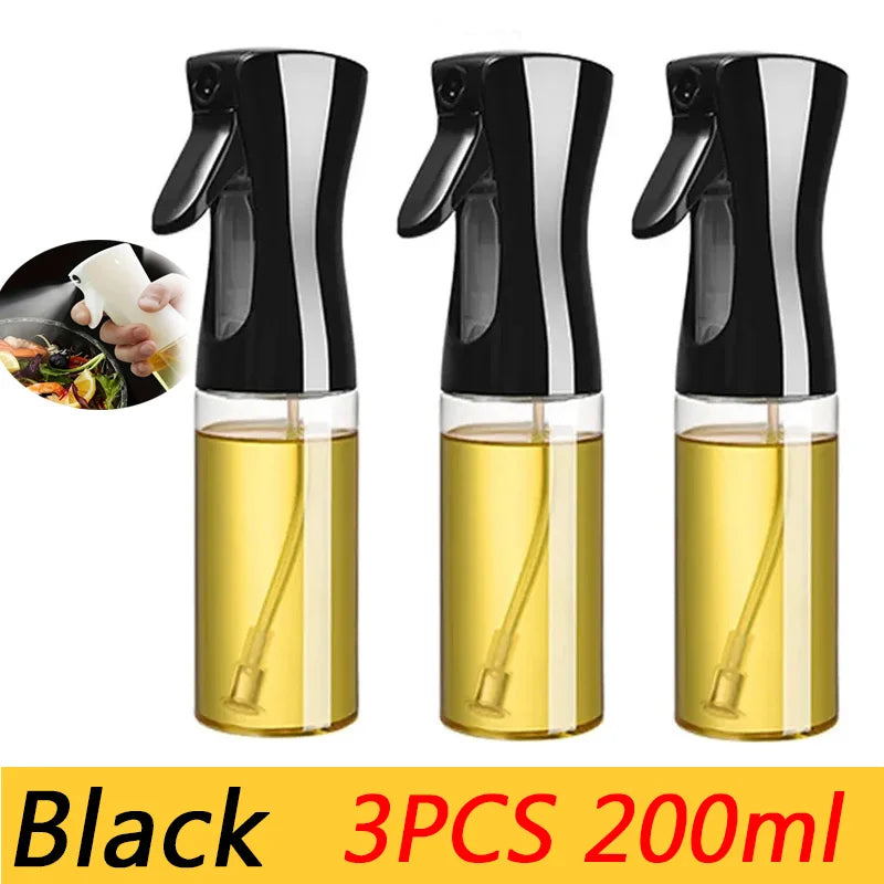 Oil Sprayer Bottle for Cooking | Fine Oil Mister Dispenser for Air Fryer, BBQ & Salad