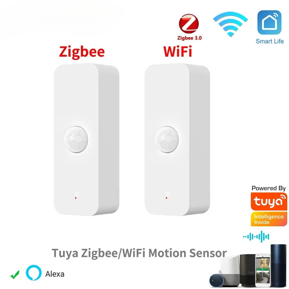 Tuya WiFi / Zigbee PIR Motion Sensor | Smart Home Human Body Infrared Detector for Smart Life