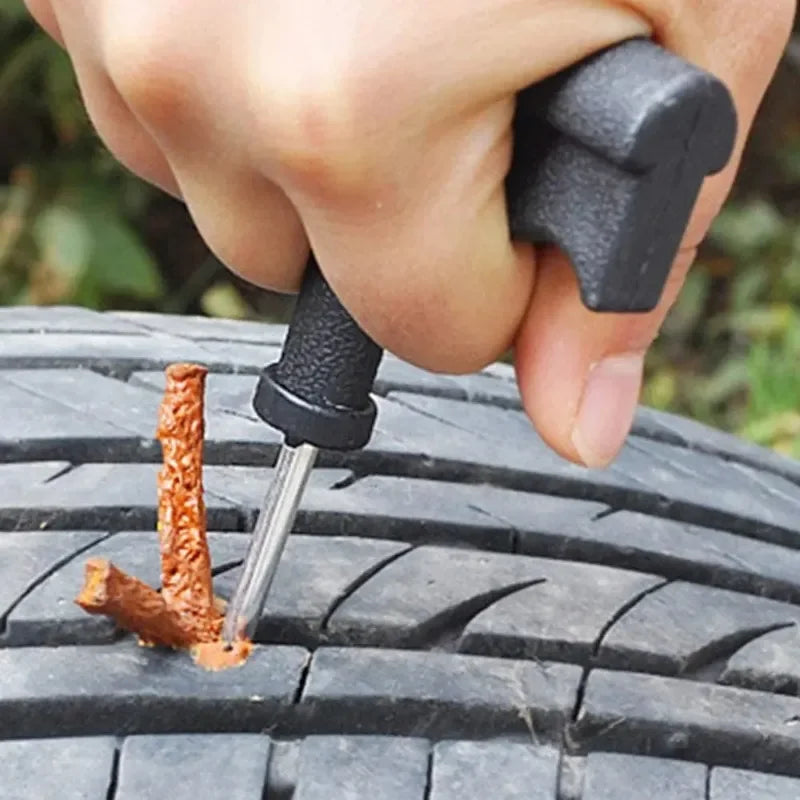 Car Tire Repair Kit | Tubeless Tire Puncture Plug Set for Car, Motorcycle & Truck (5–50 pcs)
