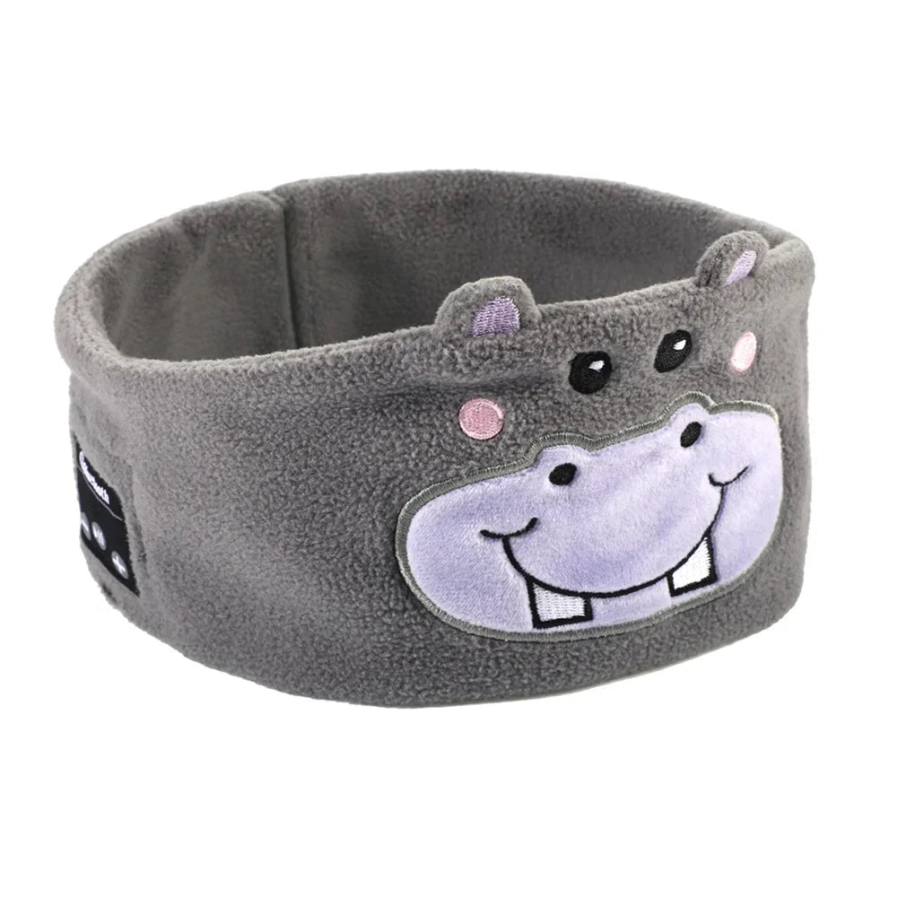 Kids Bluetooth Headphone Sleep Mask | Soft Wireless Music Headband for Children