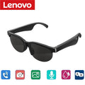 Lenovo AI Smart Glasses | Bluetooth Sunglasses with AI Translation, HD Camera & Music Playback