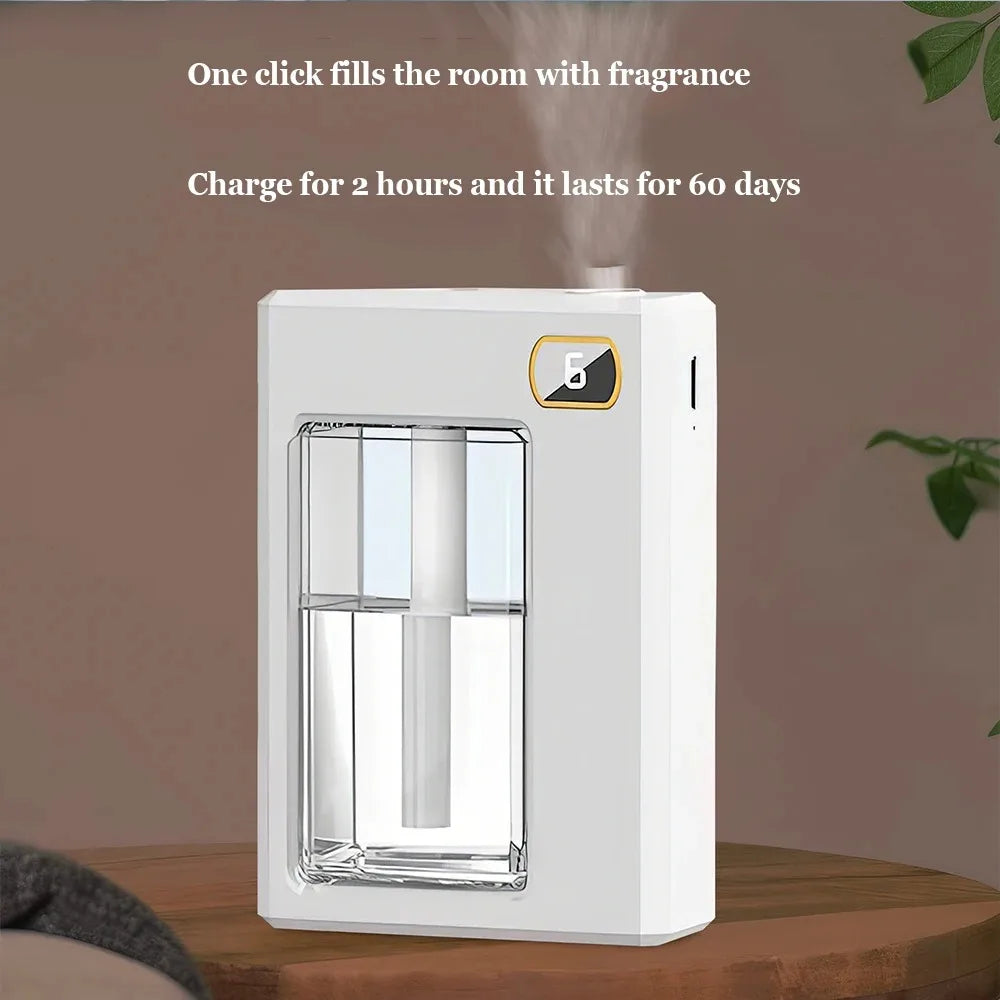 Automatic Air Freshener Aromatherapy Machine | 6 Adjustable Levels & Long Battery Life Essential Oil Diffuser