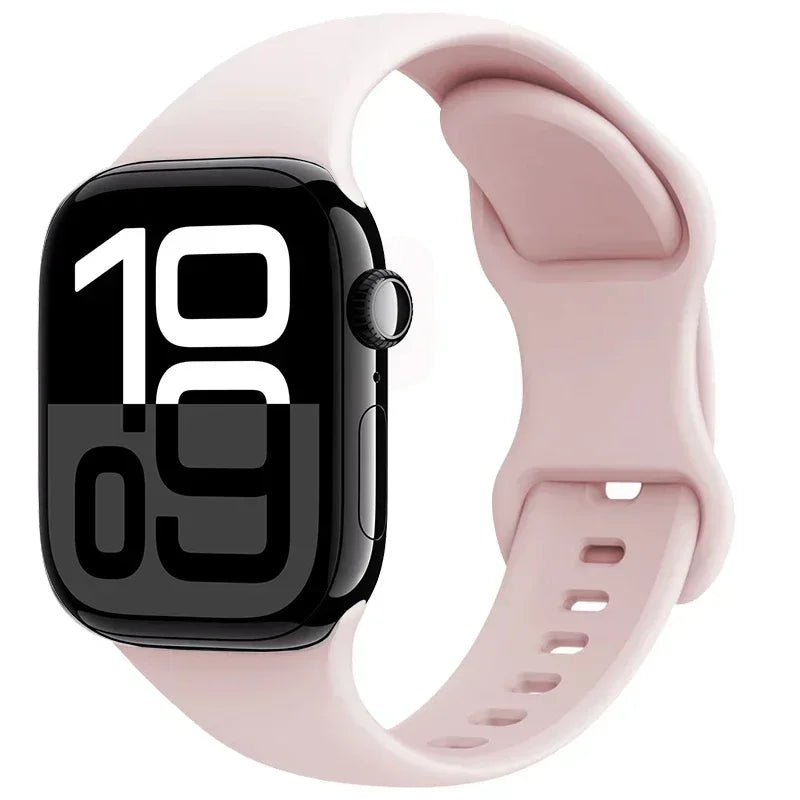 Apple Watch Silicone Strap | Unique Transparent & Speckled Designs | Compatible with All Series (40mm - 49mm, Series 1-11 & Ultra)