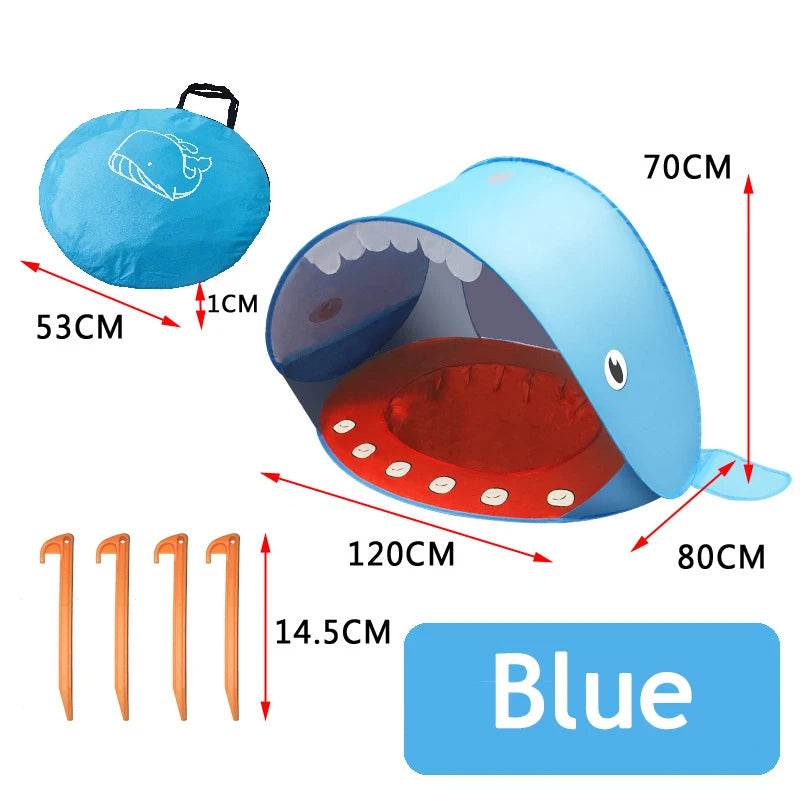 Baby Beach Tent with Mini Pool UV Protection Pop Up Sun Shelter
