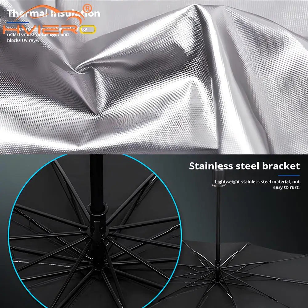 Foldable Car Windshield Sunshade Umbrella Interior UV Protector Auto Parasol