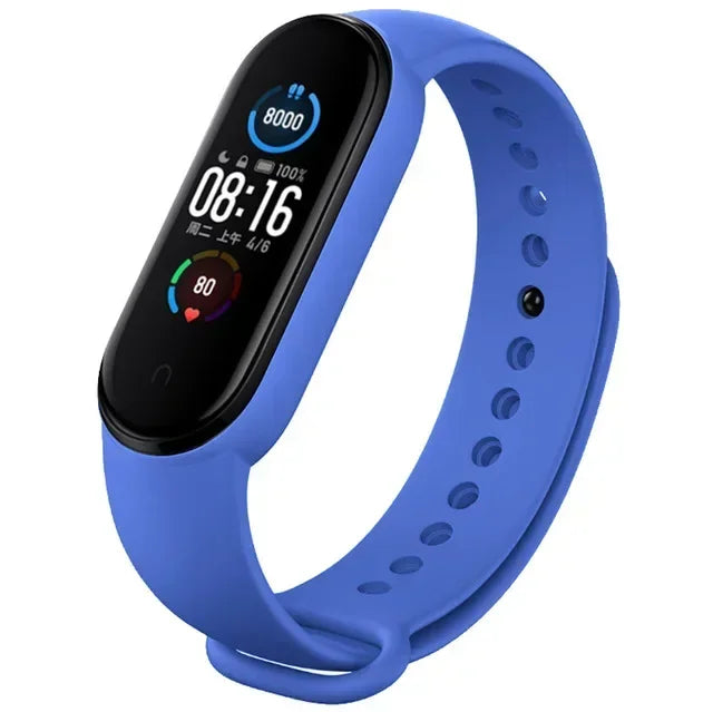 Premium Silicone Strap for Xiaomi Mi Band 7/6/5/4/3 | Colorful Replacement Wristband