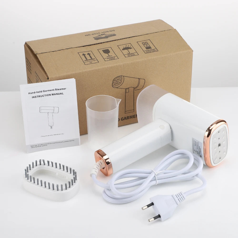 1000W Portable Handheld Garment Steamer | Foldable Ironing Machine