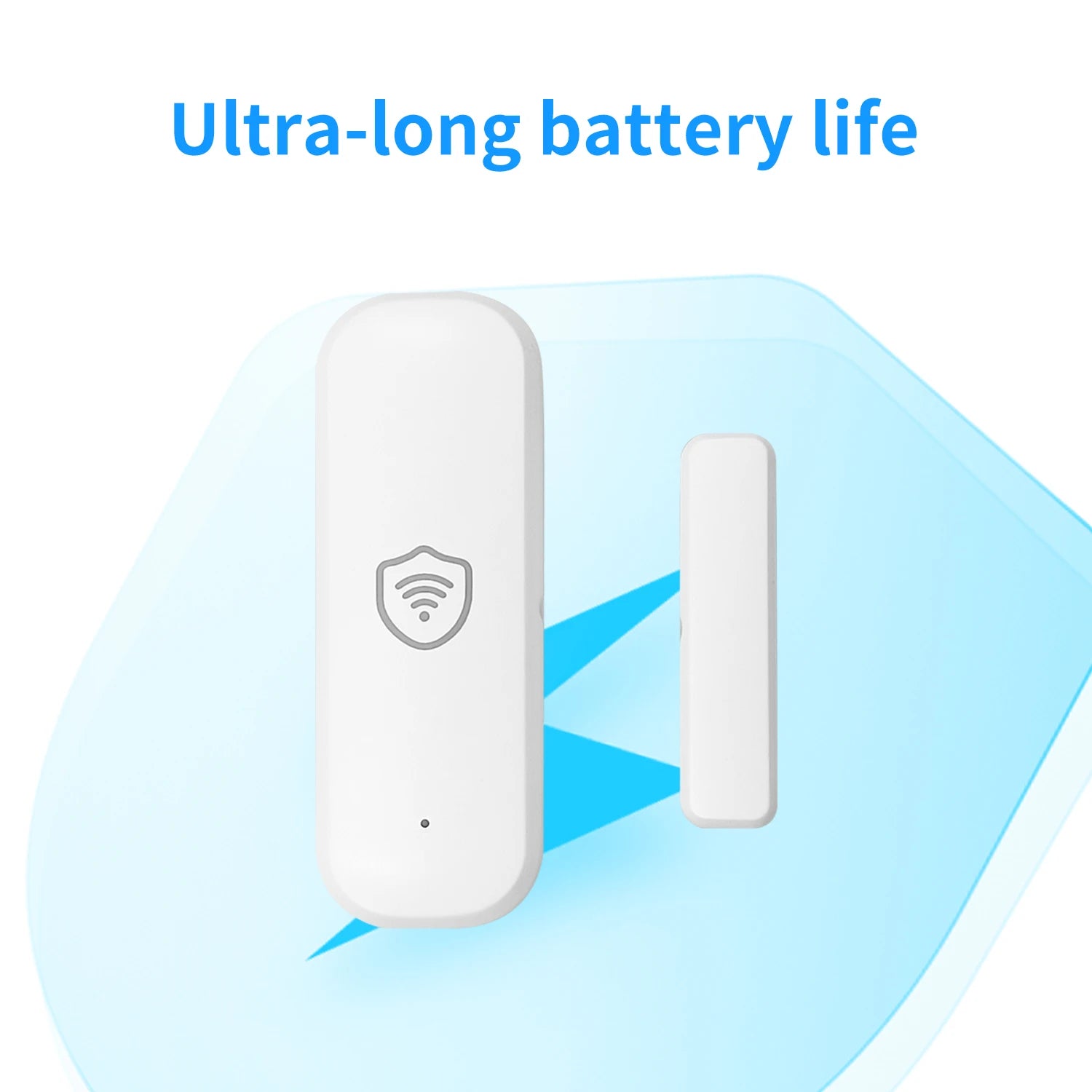 Tuya WiFi / Zigbee Door Window Sensor Detector | Anti-Theft Contact Alarm for Smart Life, Alexa & Google Home