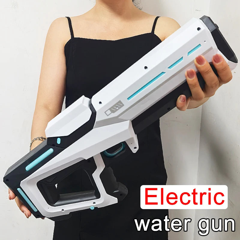 Electric Water Guns for Adults & Kids | Powerful Squirt Summer Outdoor Beach Blaster Toy