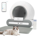DOEL 65L Smart Self-Cleaning Cat Litter Box – App Controlled Automatic System