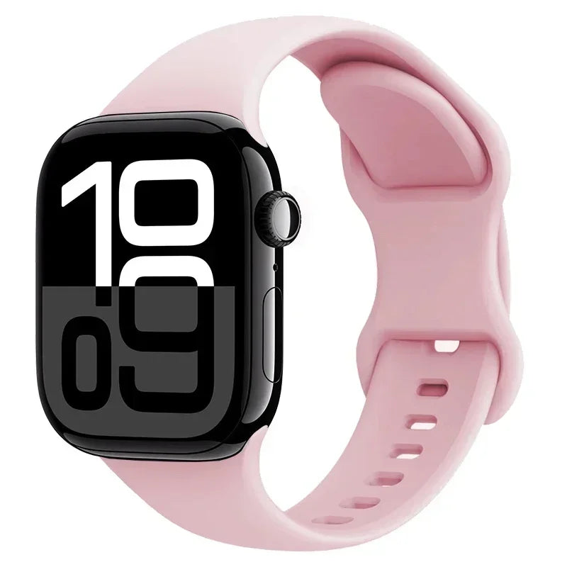 Apple Watch Silicone Strap | Unique Transparent & Speckled Designs | Compatible with All Series (40mm - 49mm, Series 1-11 & Ultra)