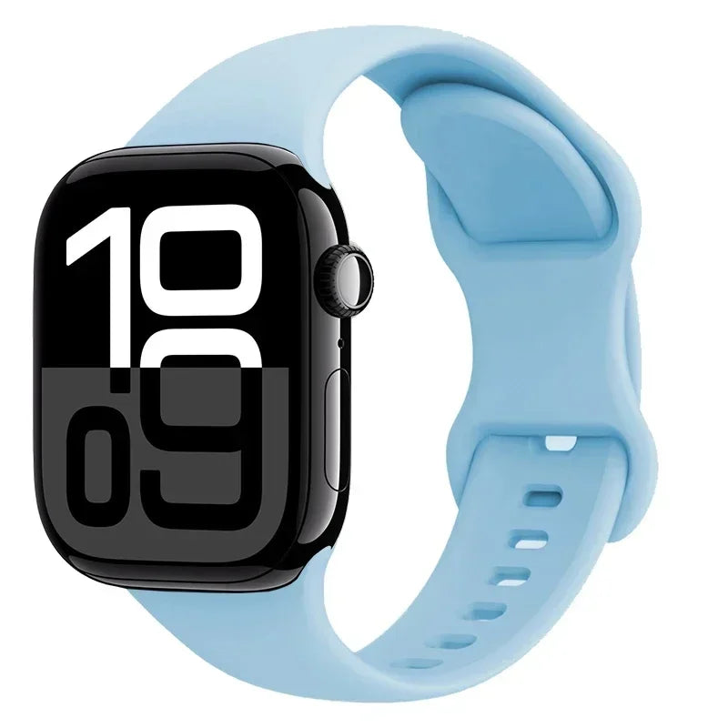 Apple Watch Silicone Strap | Unique Transparent & Speckled Designs | Compatible with All Series (40mm - 49mm, Series 1-11 & Ultra)