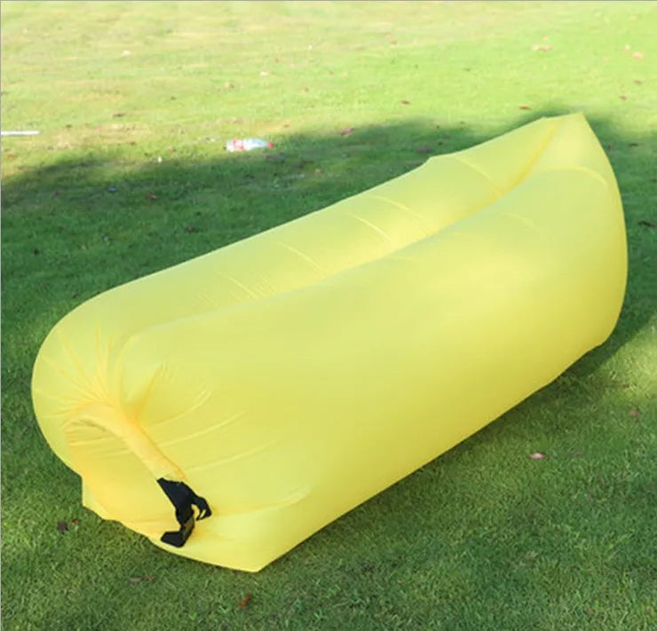 Portable Inflatable Air Lazy Sofa Bag Outdoor Camping Recliner Mattress