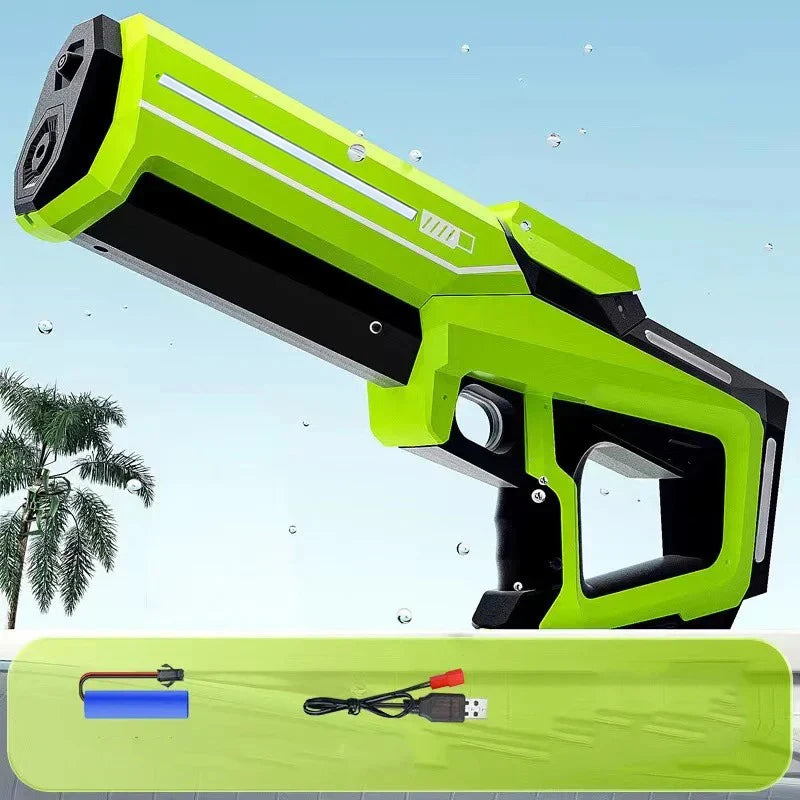 Electric Water Guns for Adults & Kids | Powerful Squirt Summer Outdoor Beach Blaster Toy