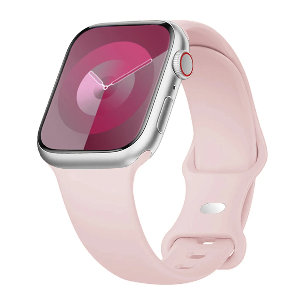 Apple Watch Silicone Sport Band | Soft & Durable Replacement Strap for Apple Watch (38mm - 49mm, Series 1-11, SE & Ultra 2)