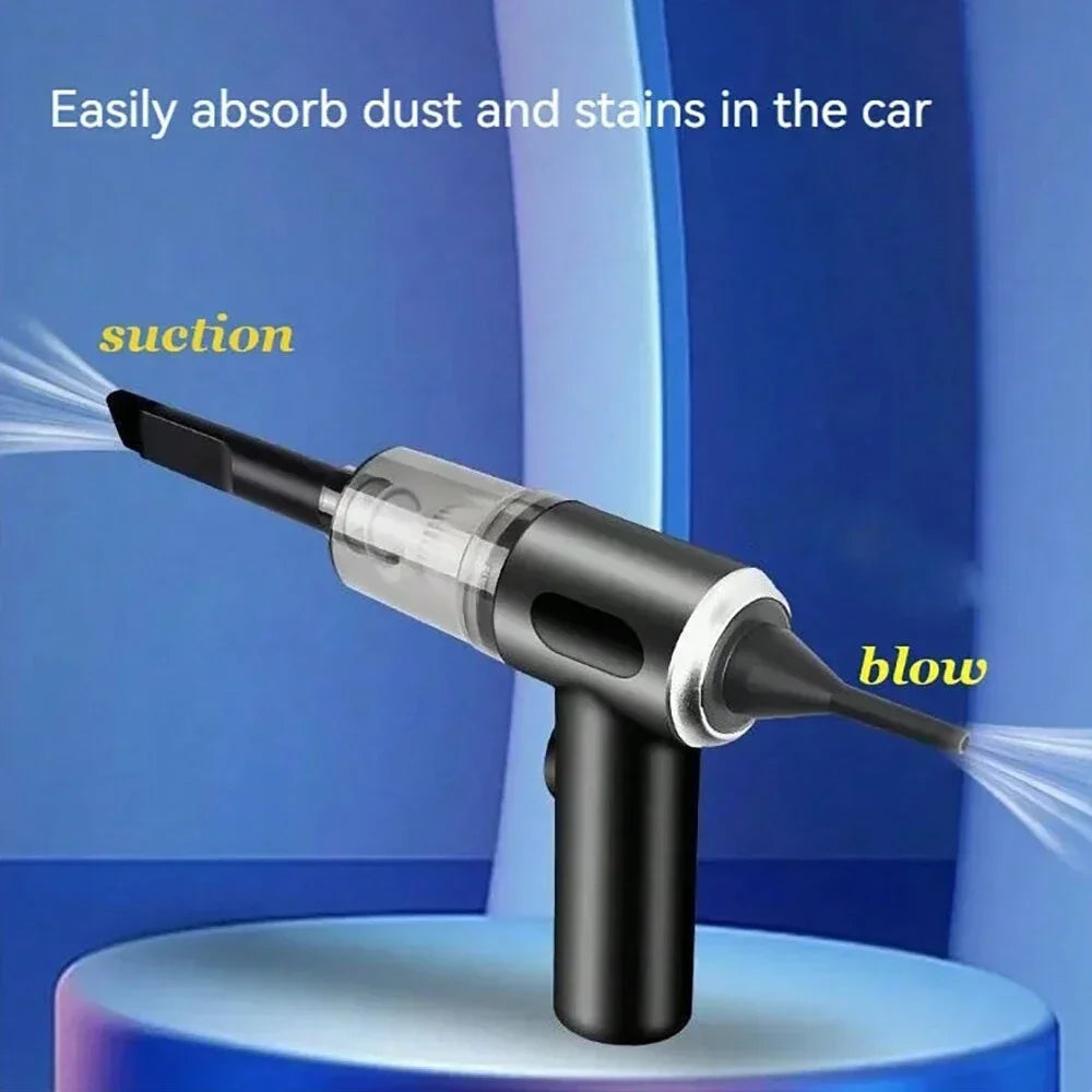 Wireless Handheld Vacuum Cleaner 120W High Power Dual Use Portable Vacuum