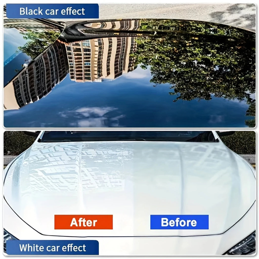 3-in-1 Car Ceramic Nano Coating Spray | Hydrophobic Paint Polish & High-Gloss Protection