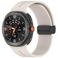 Samsung Galaxy Watch Magnetic Silicone Sport Band | Premium D-Buckle Strap for Galaxy Watch Series (40mm, 44mm, 46mm)
