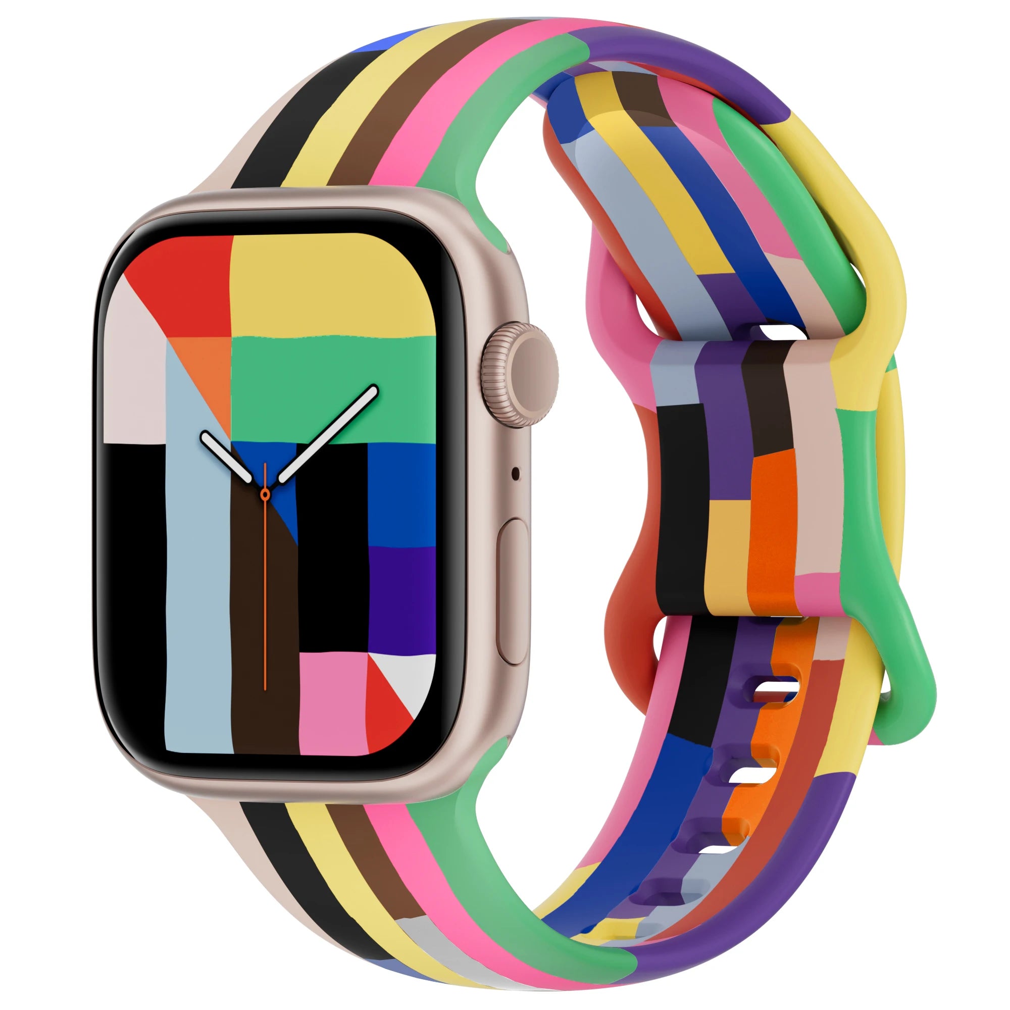Apple Watch Silicone Sport Band | Soft & Durable Replacement Strap for Apple Watch (38mm - 49mm, Series 1-11, SE & Ultra 2)