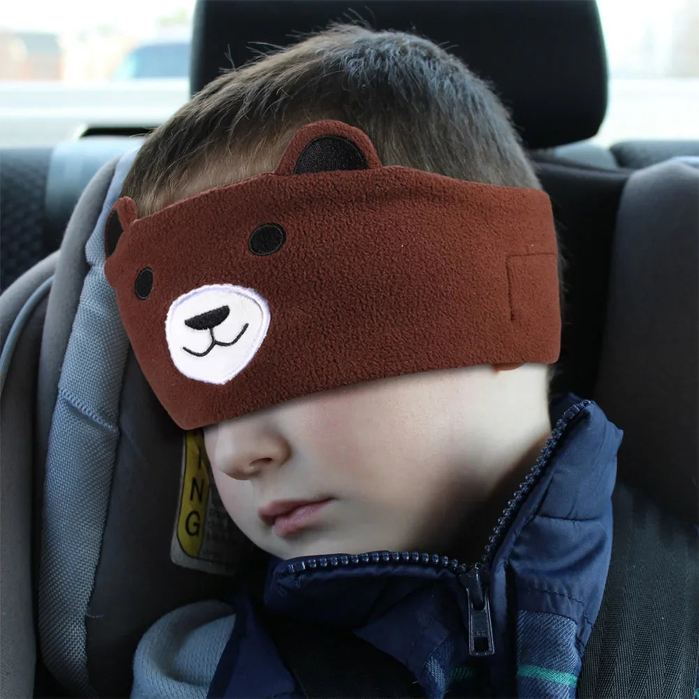 Kids Bluetooth Headphone Sleep Mask | Soft Wireless Music Headband for Children