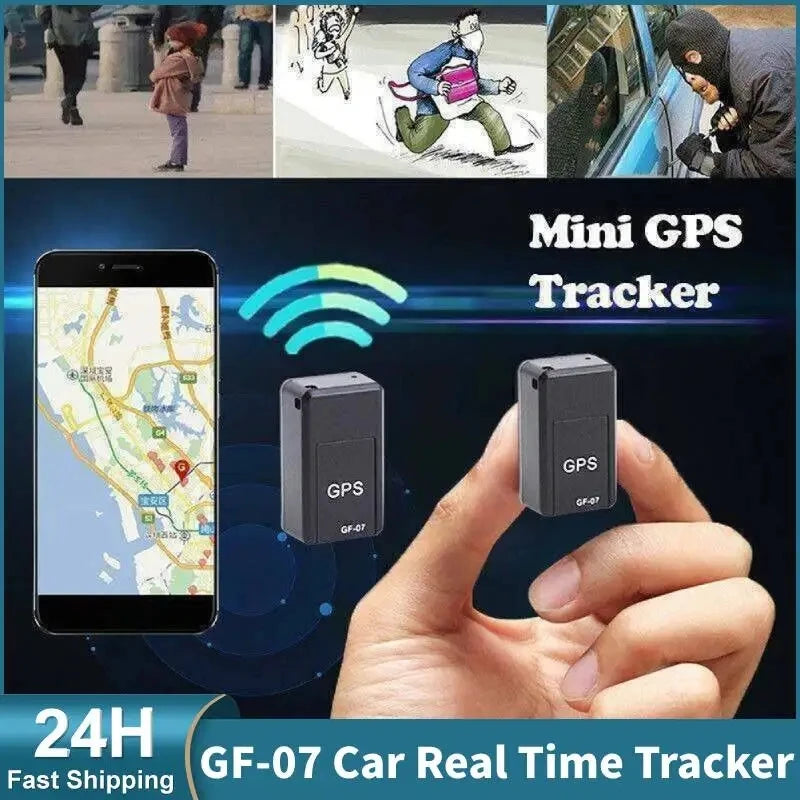 GF-07 GPS Tracker – Compact Real-Time Magnetic Locator