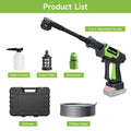 HIPPCRON High Pressure 6-in-1 Car Wash Water Gun – Portable Electric Cleaning Tool