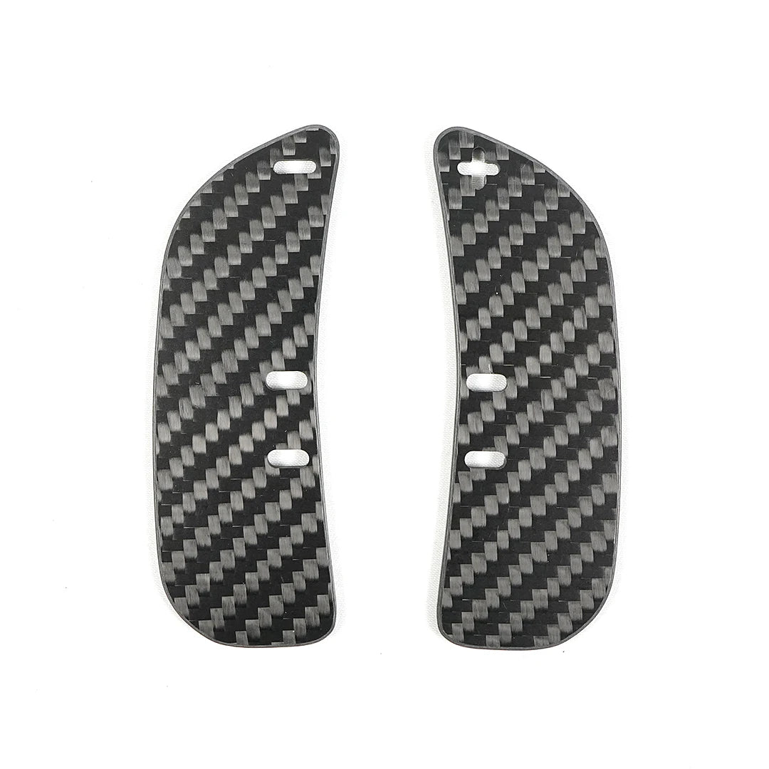 Magnetic Carbon Fiber Steering Wheel Paddle Shifter Extensions – High-Performance Shift Retrofit