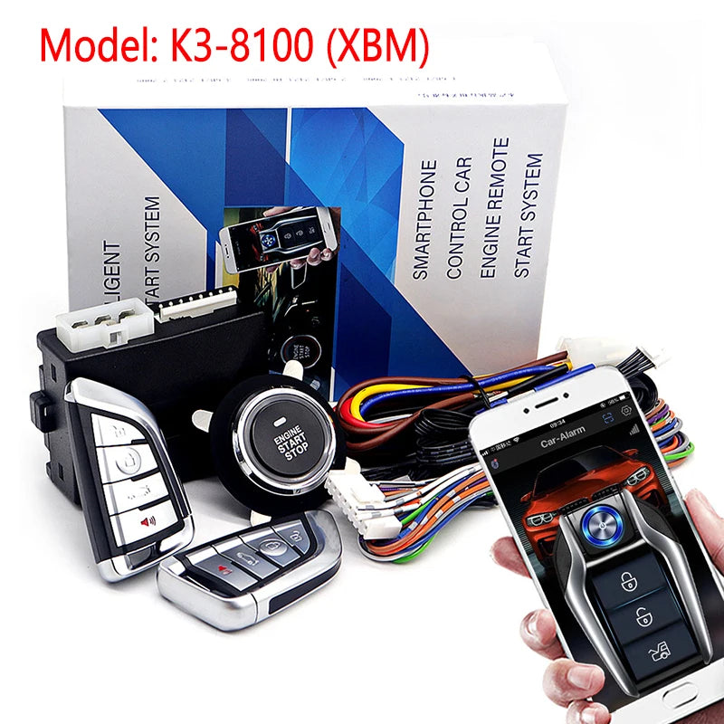 Smart Keyless Push Start & Remote Engine System