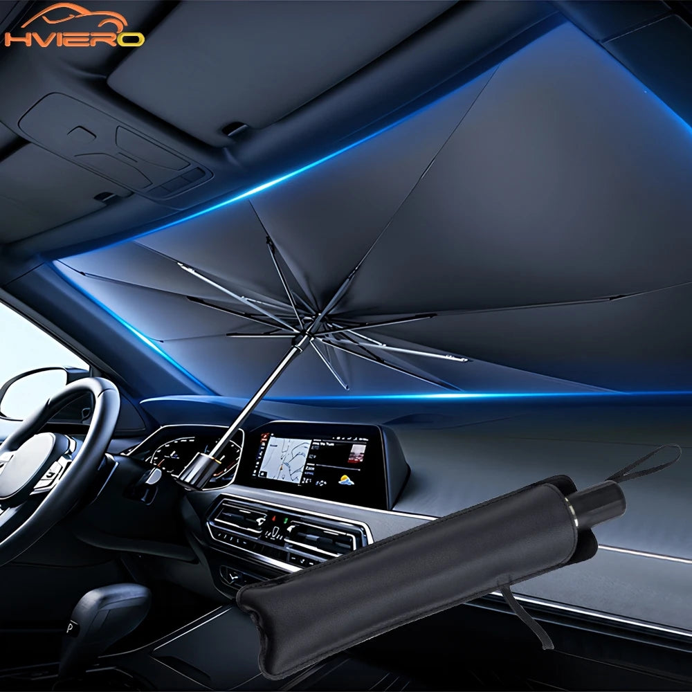 Foldable Car Windshield Sunshade Umbrella Interior UV Protector Auto Parasol