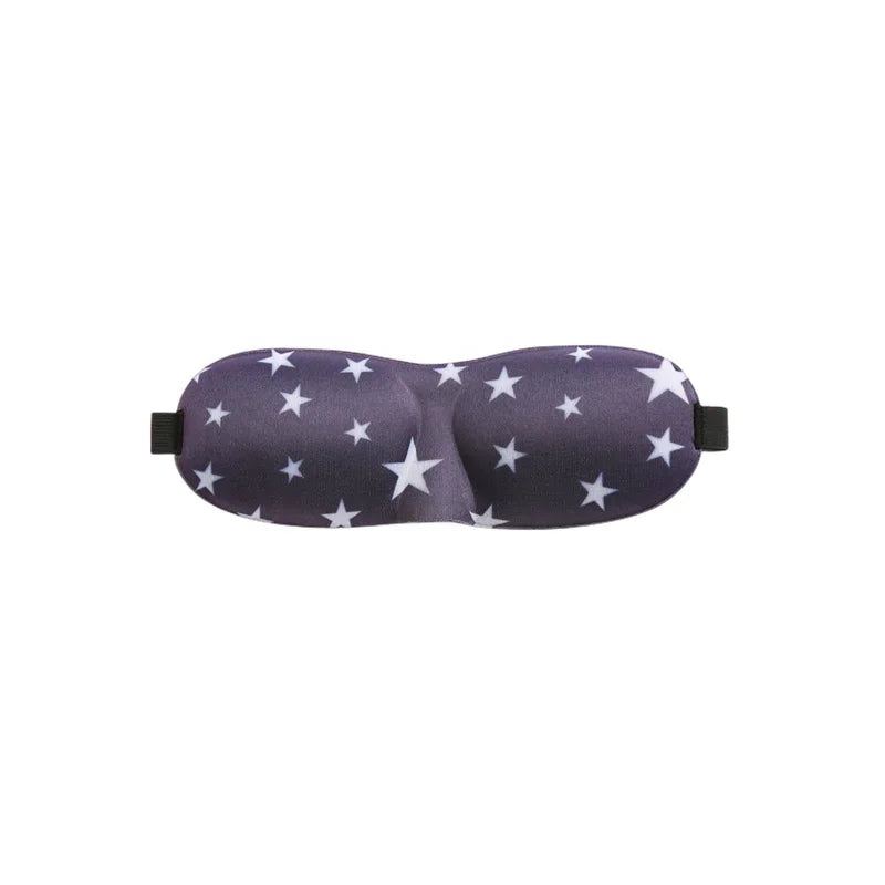 3D Sleeping Mask & Eyepatch | Light-Blocking Soft Padded Sleep Mask for Deep Rest & Relaxation