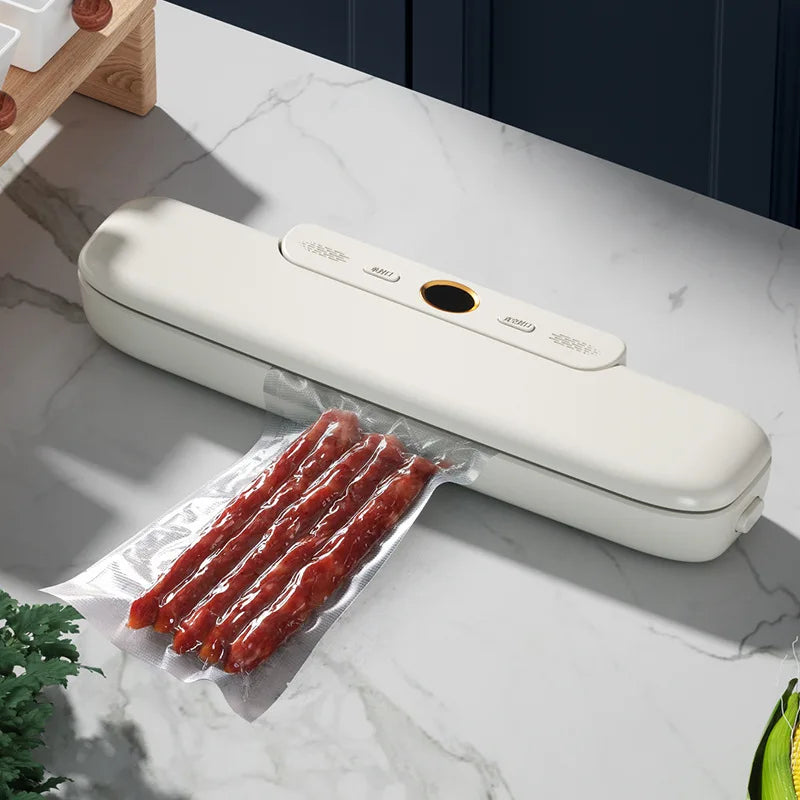 HOMEFISH Household Vacuum Sealing Machine | Small Food Preservation & Compression Packaging Device