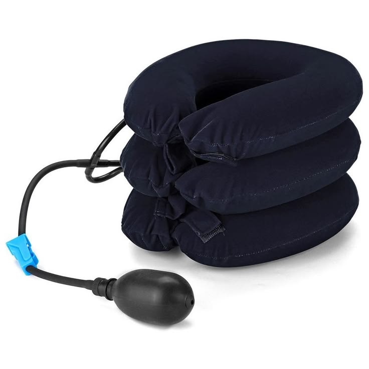 Inflatable Neck Traction Device – Adjustable Cervical Support Pillow for Neck Relaxation